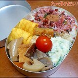 お弁当に！ぴったり一人前卵焼き！